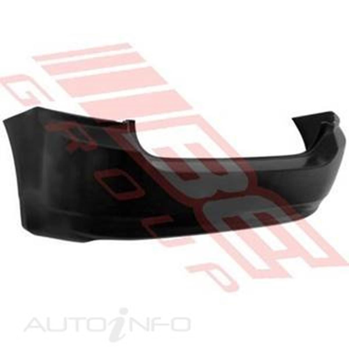 REAR BUMPER - MAT/BLACK, , scanz_hi-res