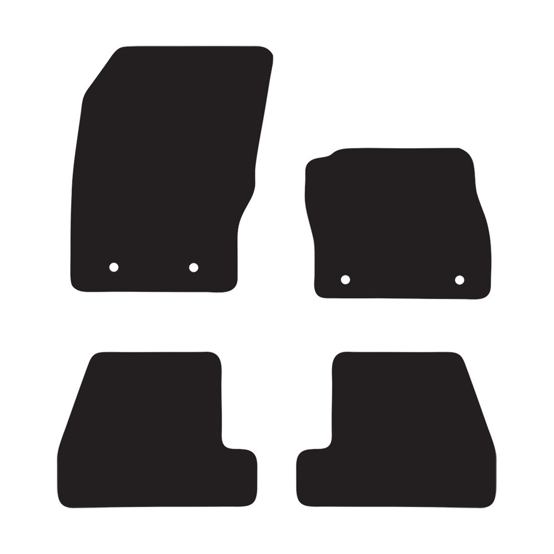 LUXURY CARPET CAR MATS FOR FORD FOCUS RS (4TH GEN) 2018 ONWARDS, , scanz_hi-res