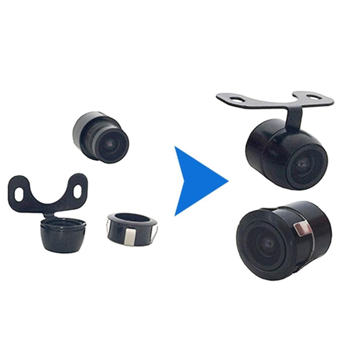 RC01 BRACKET/FLUSH MOUNT PAL RCA CAMERA WITH 5 METRE CABLE, , scanz_hi-res