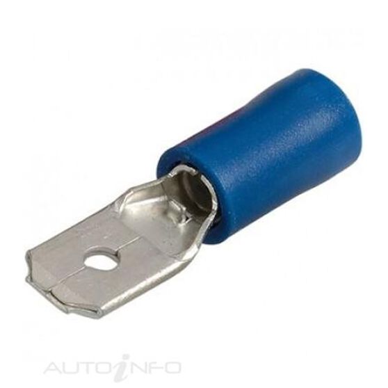 TERMINAL BLADE MALE BLUE 6.3mm, , scanz_hi-res