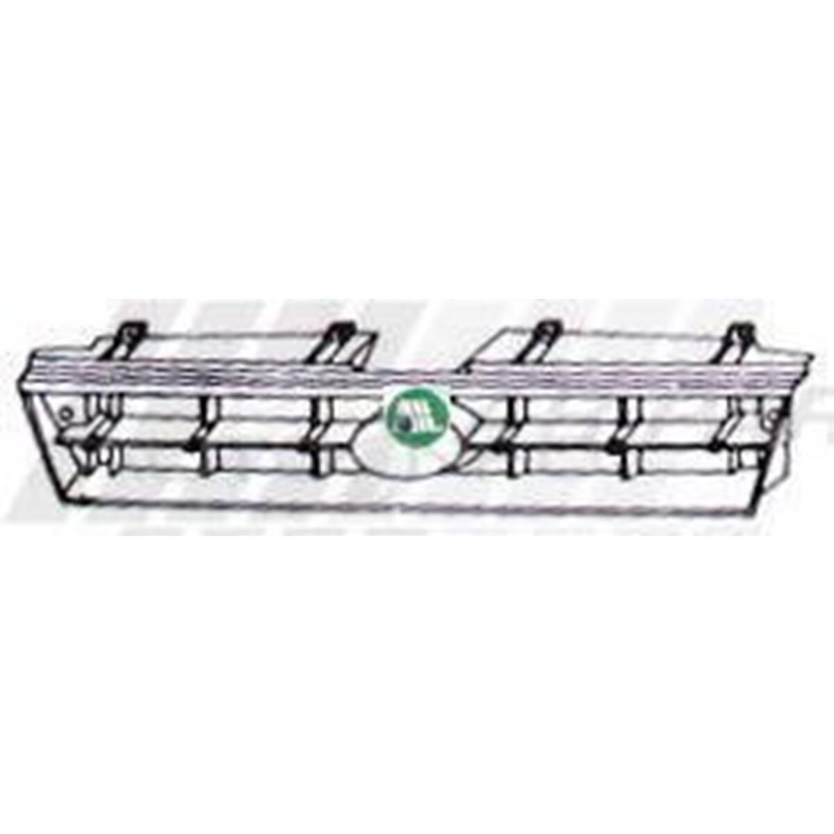 GRILLE - BLACK/SILVER, , scanz_hi-res