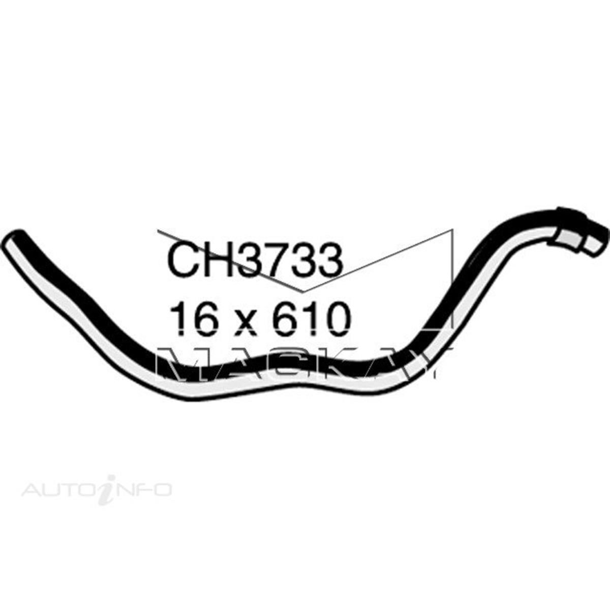 HEATER HOSE HONDA ACCORD CB 2.2 LITRE (F22A6) OUTLET (SUITS WAGON ONLY)*, , scanz_hi-res