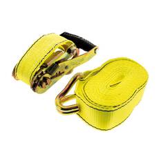 QTY 1 HD RATCHET TIEDOWN 6m 50mm 2150kg LASHING CAPACITY  HULK 4x4, , scanz_hi-res