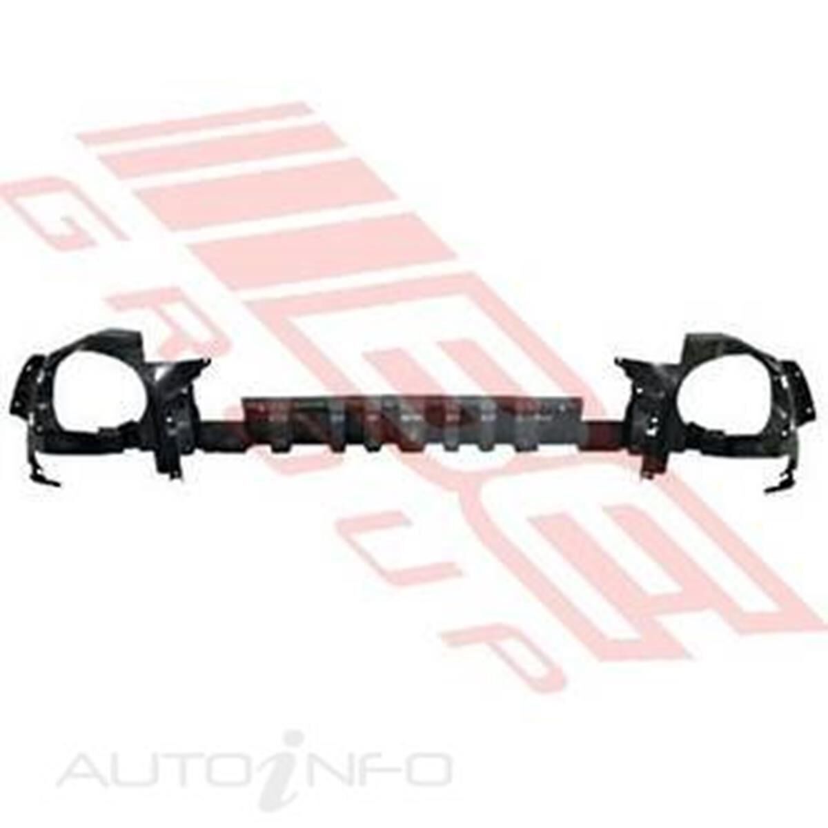 FRONT BUMPER - ABSORBER - MAT BLK, , scanz_hi-res