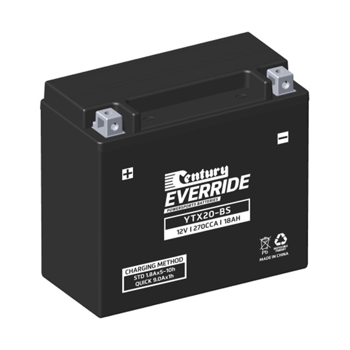 POWERSPORTS BATTERIES - YTX20-BS, , scanz_hi-res