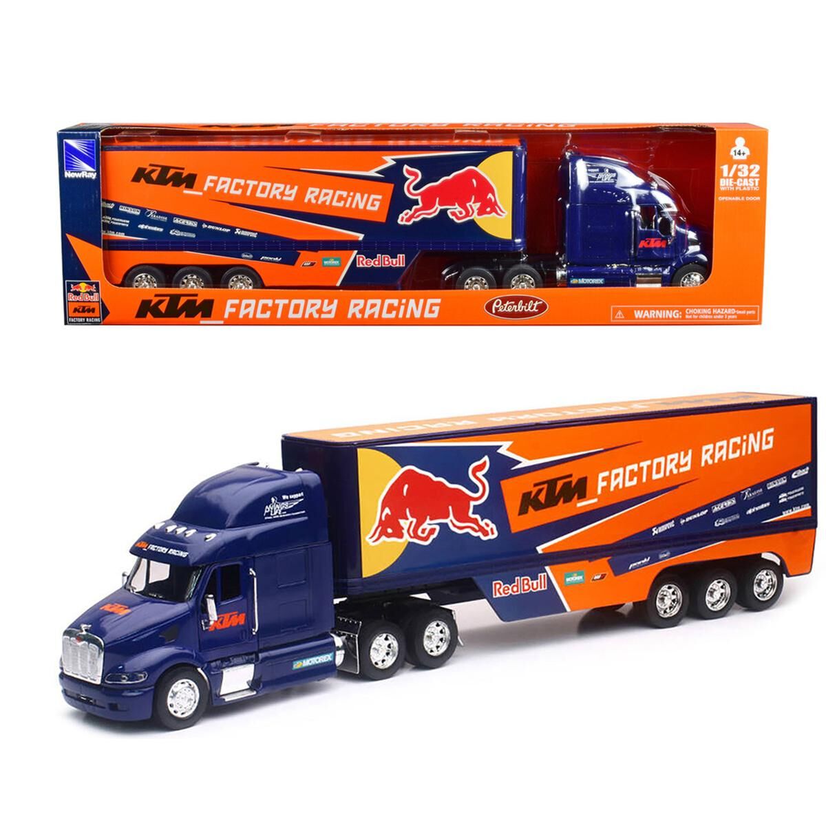 MODEL NEW RAY KTM RED BULL RACING TEAM TRUCK, , scanz_hi-res