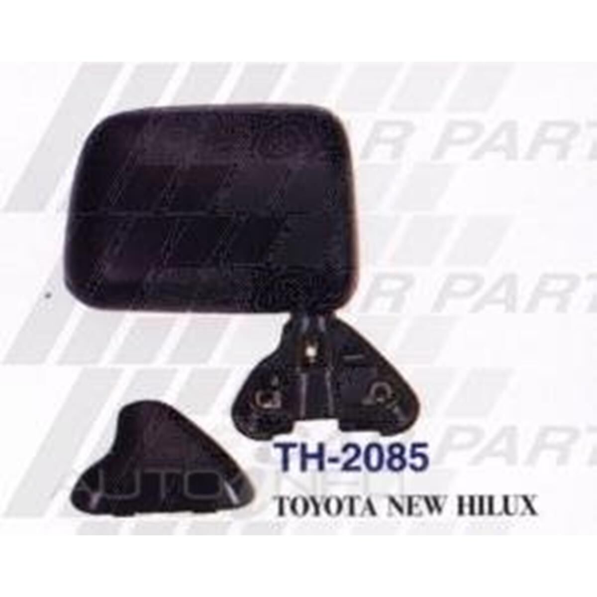 DOOR MIRROR - L/H - BLK - DOOR MOUNT, , scanz_hi-res
