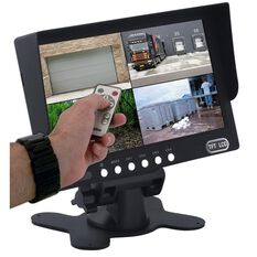 RM70CQUAD 7" DASH MOUNT 4 PIN 12-24 VOLT LCD MONITOR WITH QUAD VIEW, , scanz_hi-res