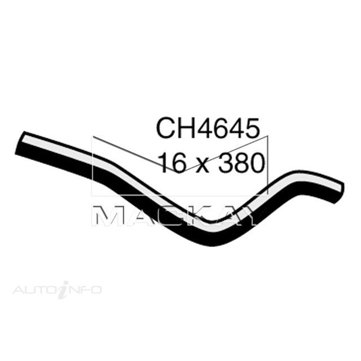 HEATER HOSE  - MITSUBISHI LANCER CJ - 2.0L I4  PETROL - MANUAL & AUTO, , scanz_hi-res