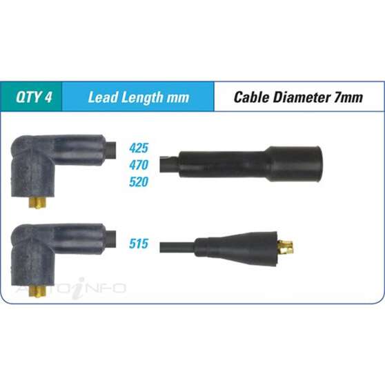 LEAD SET SUBARU JUSTY, , scanz_hi-res