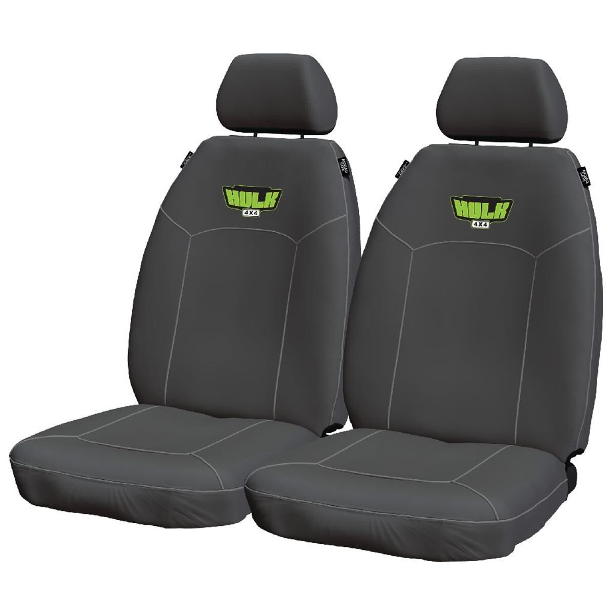 UNIVERSAL HD CANVAS SEAT COVER GREY FRONTS, , scanz_hi-res