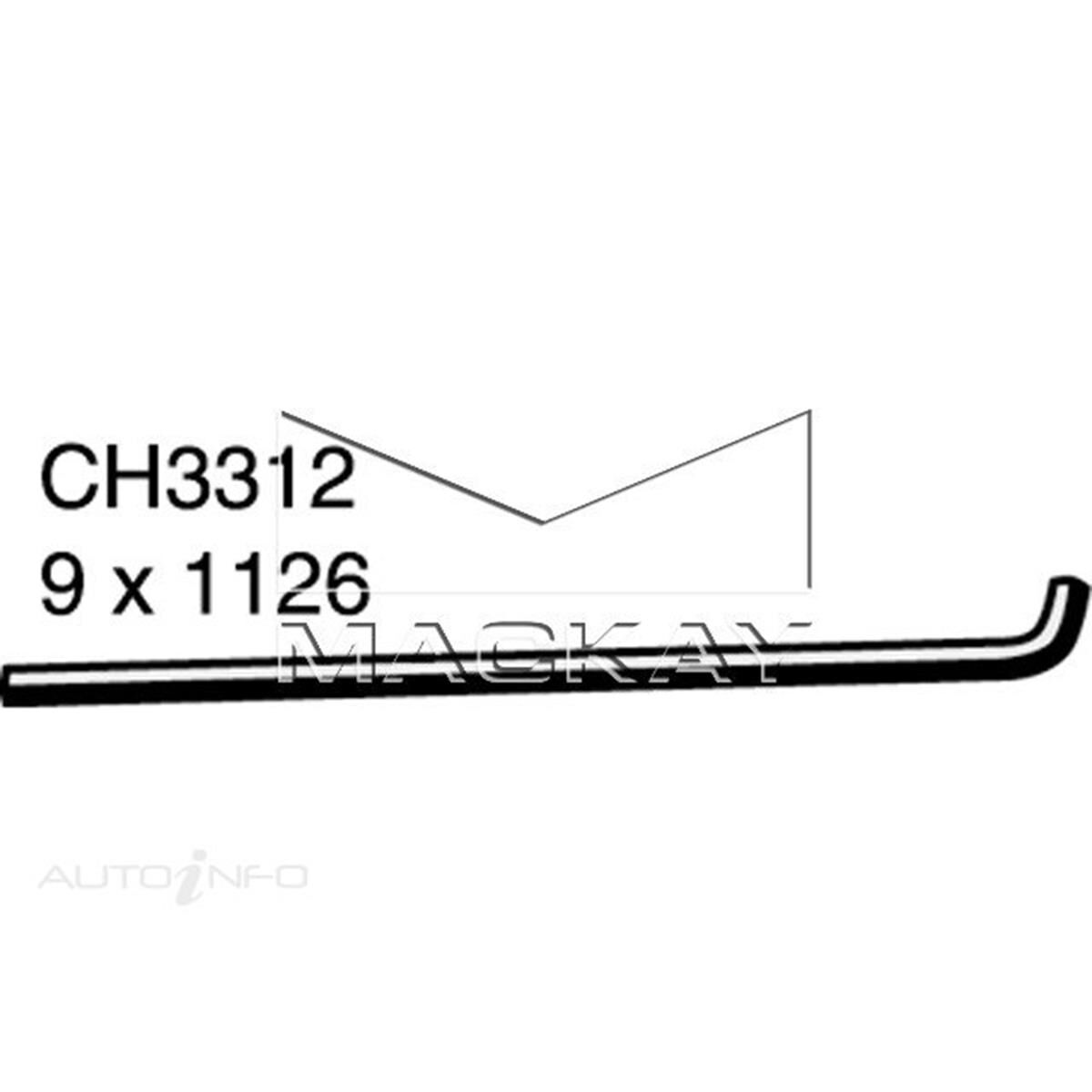 PCV HOSE  - FORD FALCON BA - 4.0L I6  PETROL - MANUAL & AUTO, , scanz_hi-res