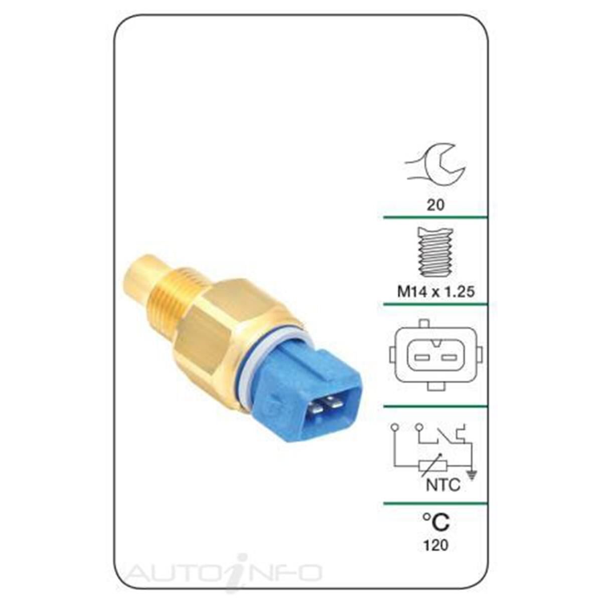 TRIDON WATER TEMP SENDER (LIGHT & GAUGE), , scanz_hi-res