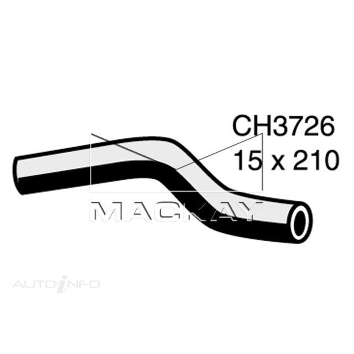 HEATER HOSE  - HOLDEN COMMODORE VZ - 3.6L V6  PETROL - MANUAL & AUTO, , scanz_hi-res