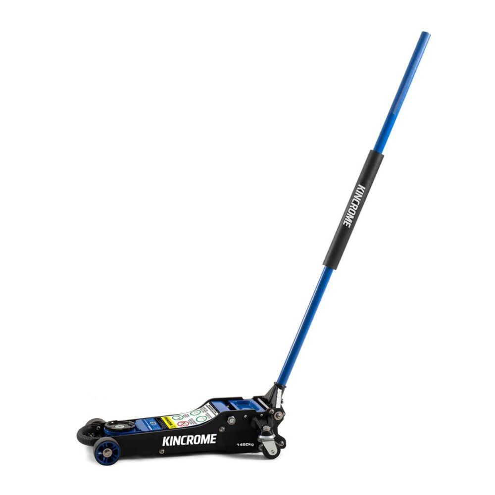 Kincrome Hydraulic Hybrid Aluminium Steel Garage Jack 1450kg, K12163