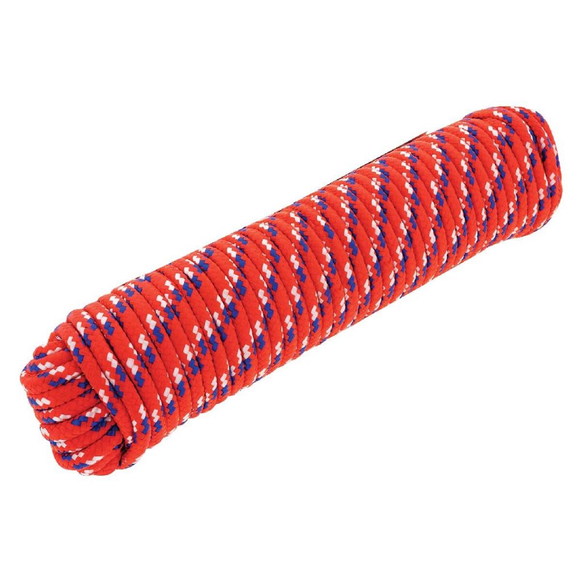 HULK 30M POLY ROPE RED DIAMOND BRAIDED 66KGS WORKING, , scanz_hi-res