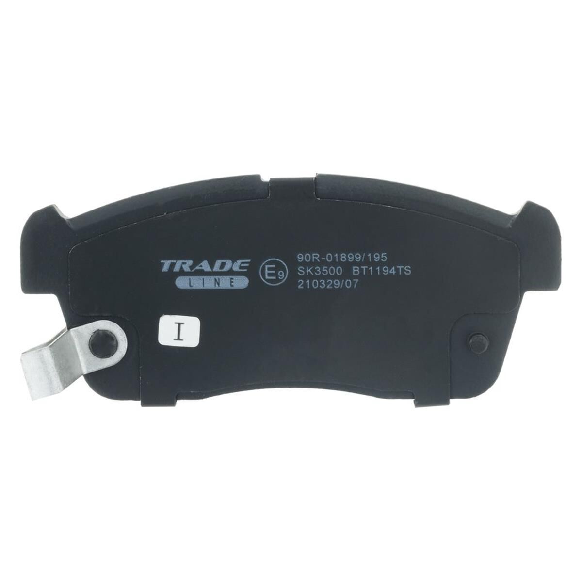 TRADE-LINE BRAKE PAD FRONT SET CHARADE SIRION CRUZE SUZUKI IGNIS SWIFT CELERIO DB1674, , scanz_hi-res