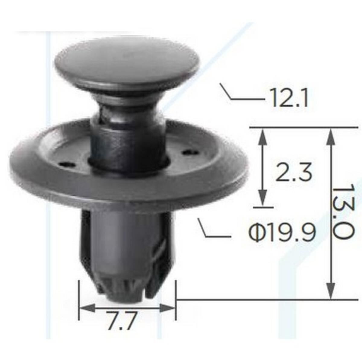 Mitsubishi - pack of 25 car clips, , scanz_hi-res