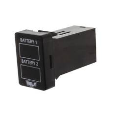 DUAL VOLTMETER OE RPL T/S LATE TOYOTA BLUE LED 33 x 22mm, , scanz_hi-res