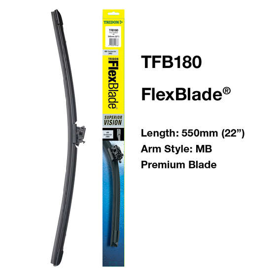 TRIDON FLEXBLADE MB 550MM 22IN, , scanz_hi-res