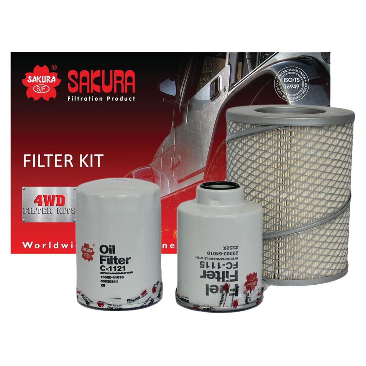 FILTER KIT OIL AIR FUEL TOYOTA, , scanz_hi-res