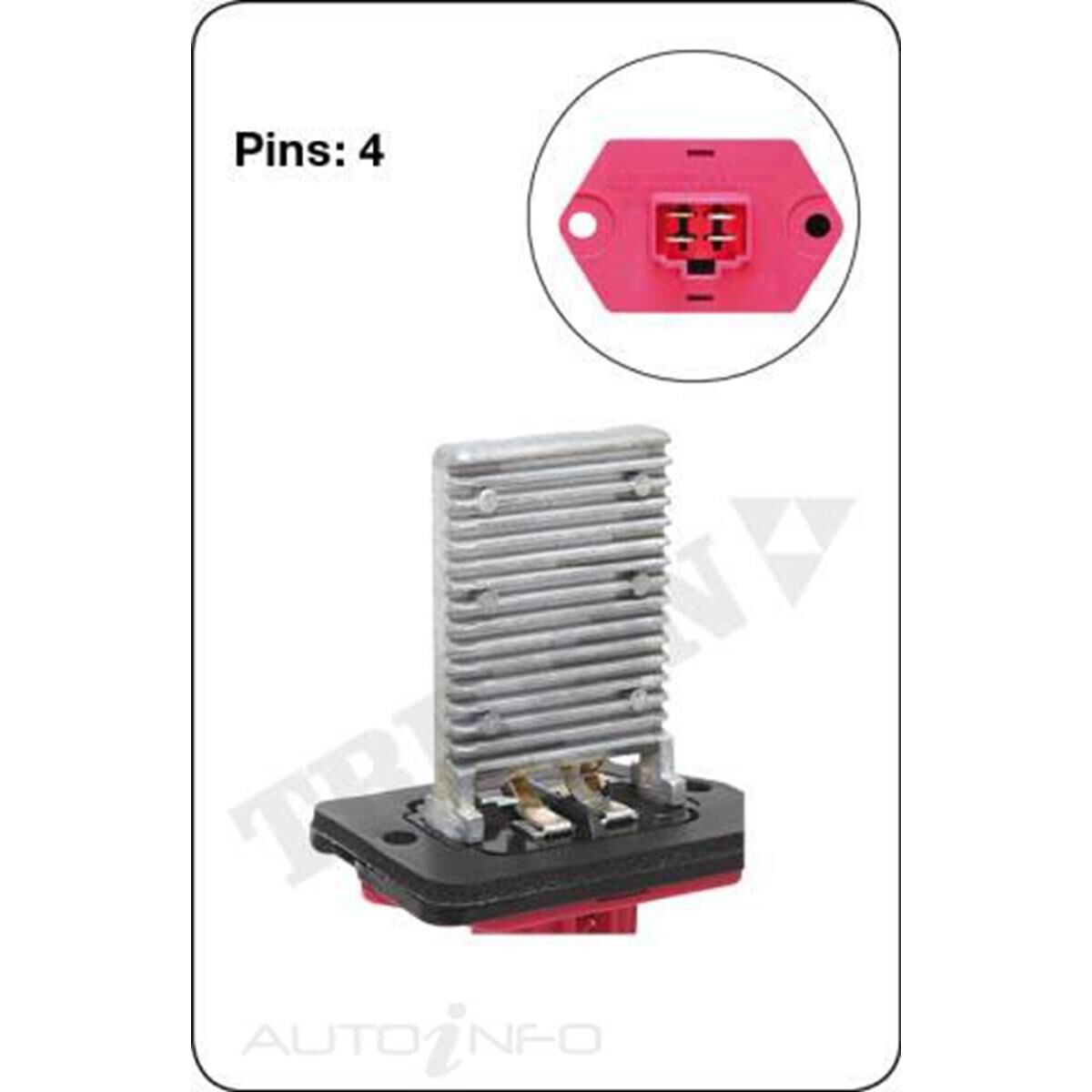 TRIDON HEATER FAN RESISITOR, , scanz_hi-res