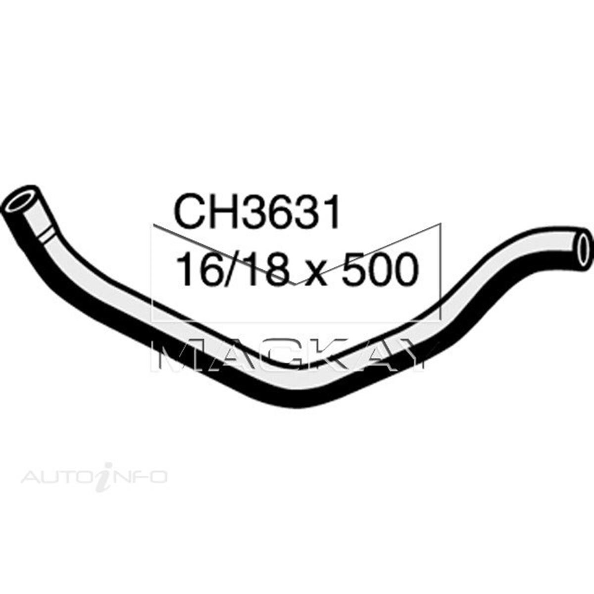 HEATER HOSE  - TOYOTA LANDCRUISER HDJ79R - 4.2L I6 TURBO DIESEL - MANUAL & AUTO, , scanz_hi-res