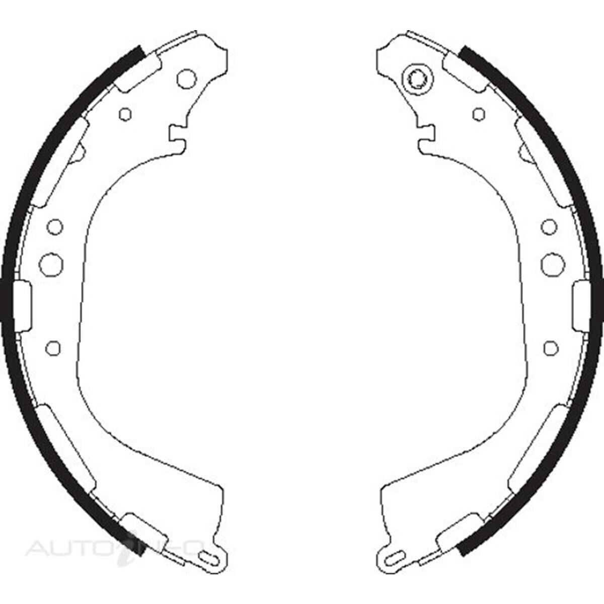 BRAKE SHOES BS1726 BENDIX, , scanz_hi-res