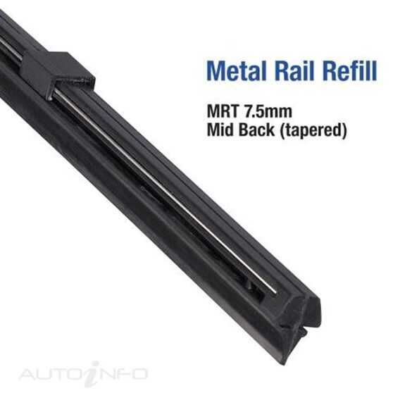 METAL RAIL REFILL TAPERED 28 INCH, , scanz_hi-res