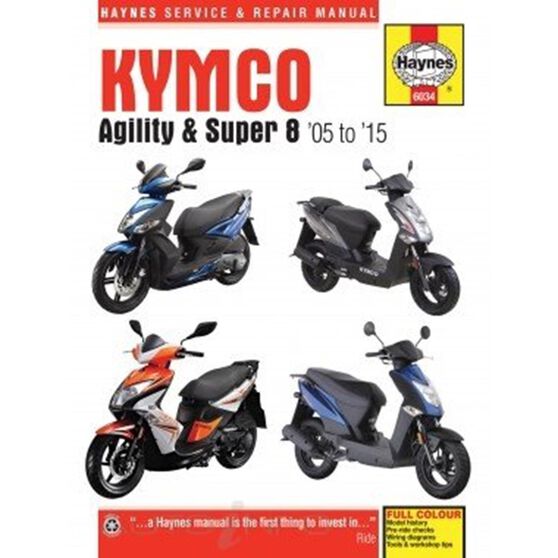 KYMCO AGILITY & SUPER 8 SCOOTERS (05 - 1, , scanz_hi-res