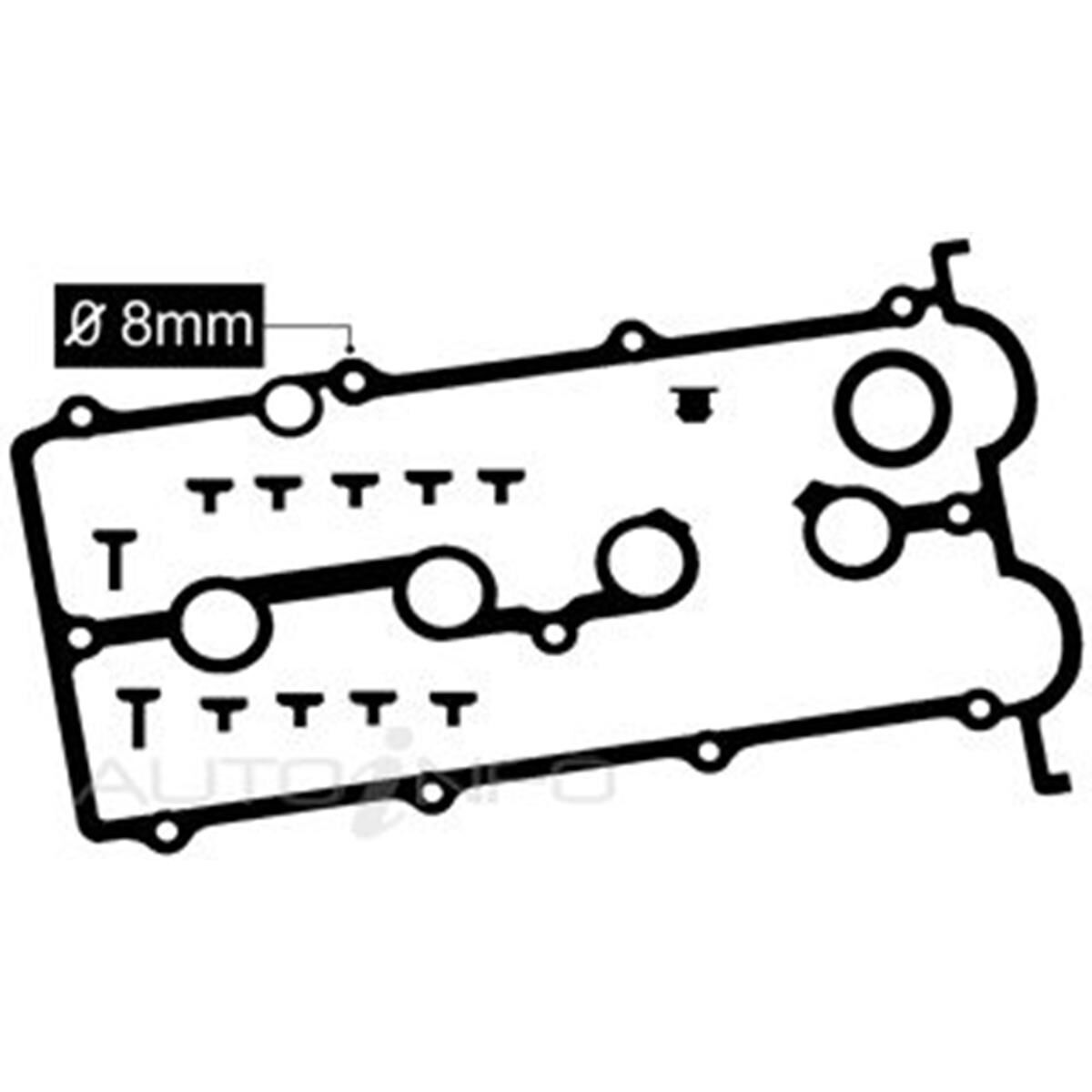 ROCKER COVER GASKET KIT MAZDA FP-DE FS-DE, , scanz_hi-res