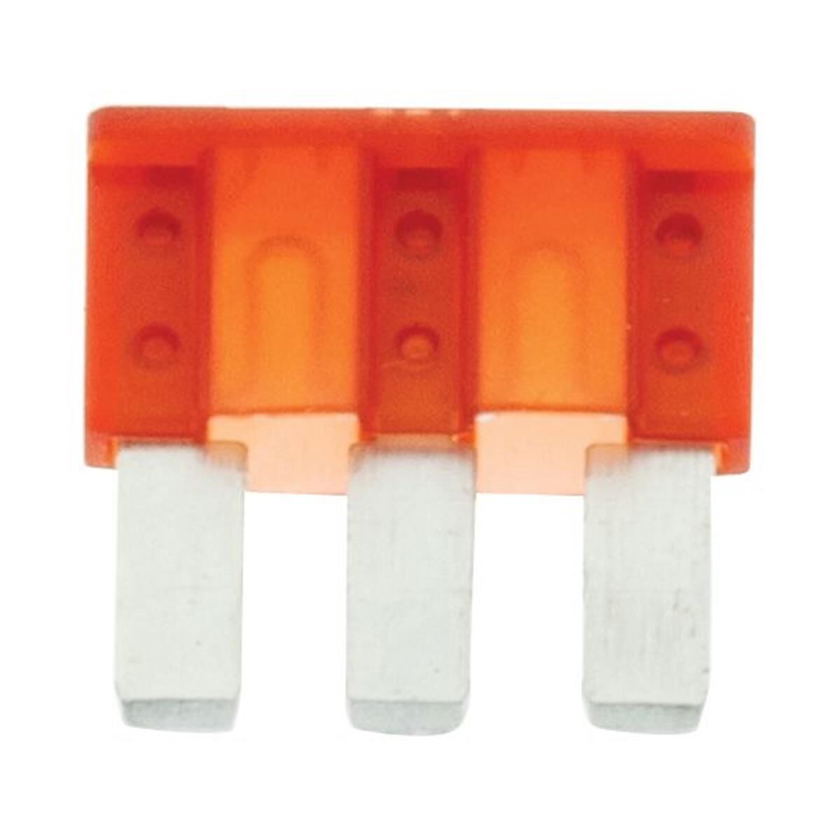 PKT 5 MICRO 3 BLADE FUSE 10 AMP RED DUAL CIRCUIT JAYLEC, , scanz_hi-res