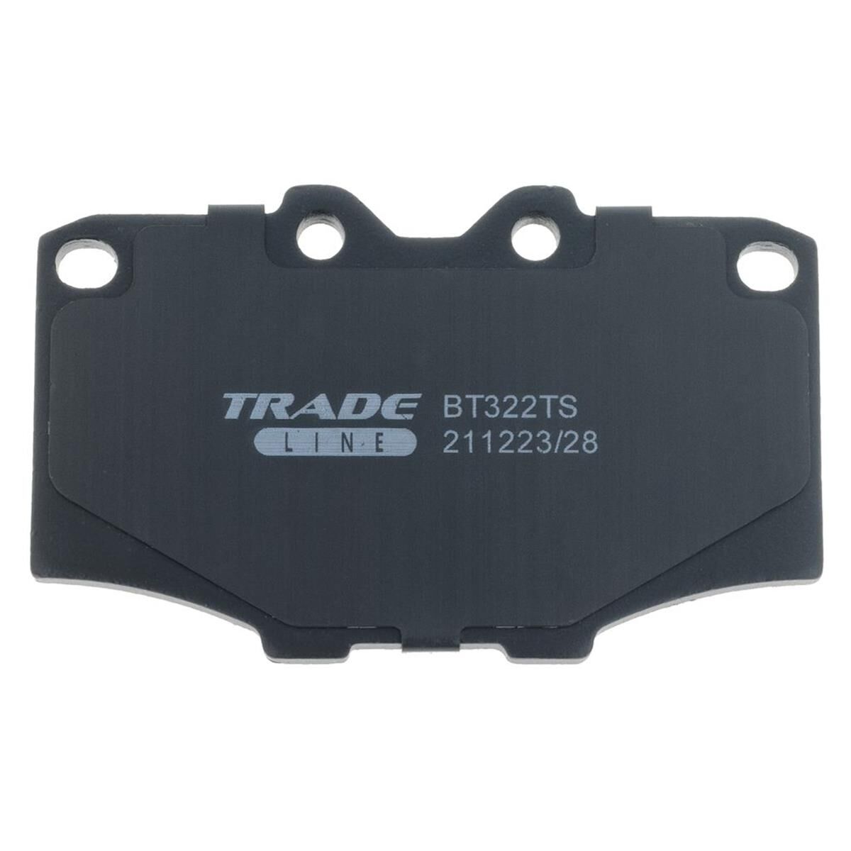 TRADE-LINE BRAKE PAD FRONT SET HILUX 4RUNNER LANDCRUISER DB288, , scanz_hi-res