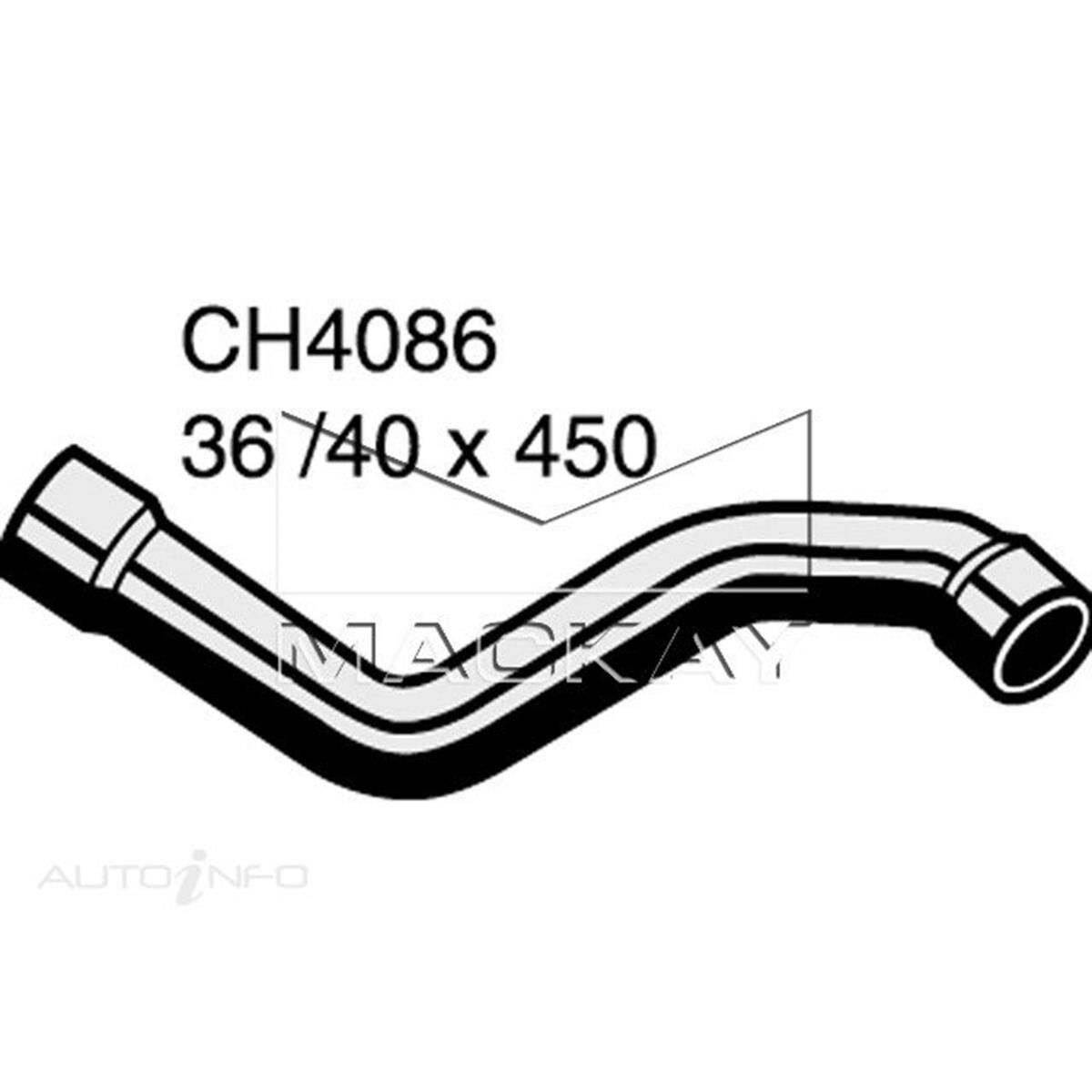 RADIATOR LOWER HOSE  - MERCEDES BENZ E300D W210 - 3.0L I6 TURBO DIESEL - MANUAL & AUTO, , scanz_hi-res