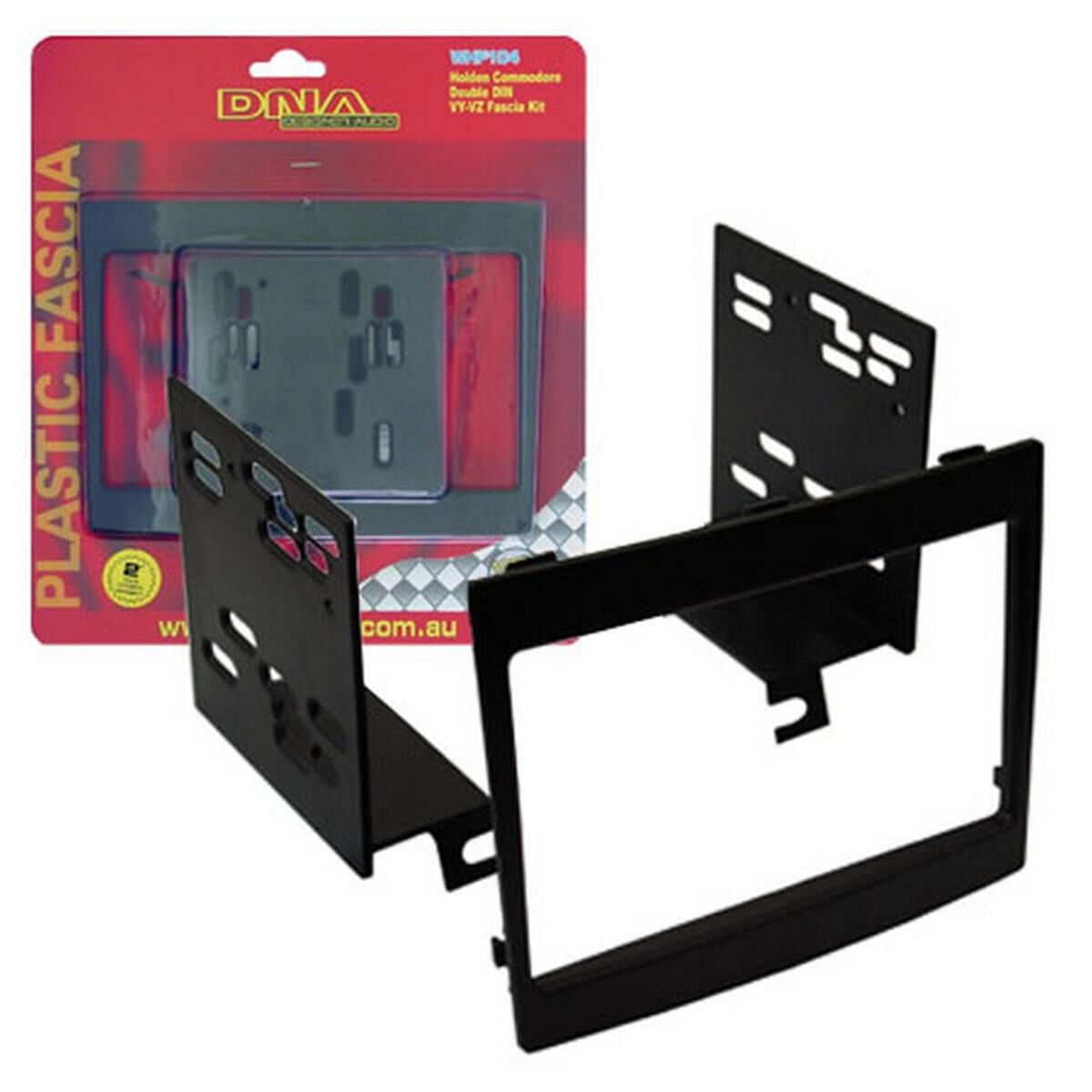 FITTING KIT HOLDEN COMMODORE VY - VZ DOUBLE DIN BLACK, , scanz_hi-res