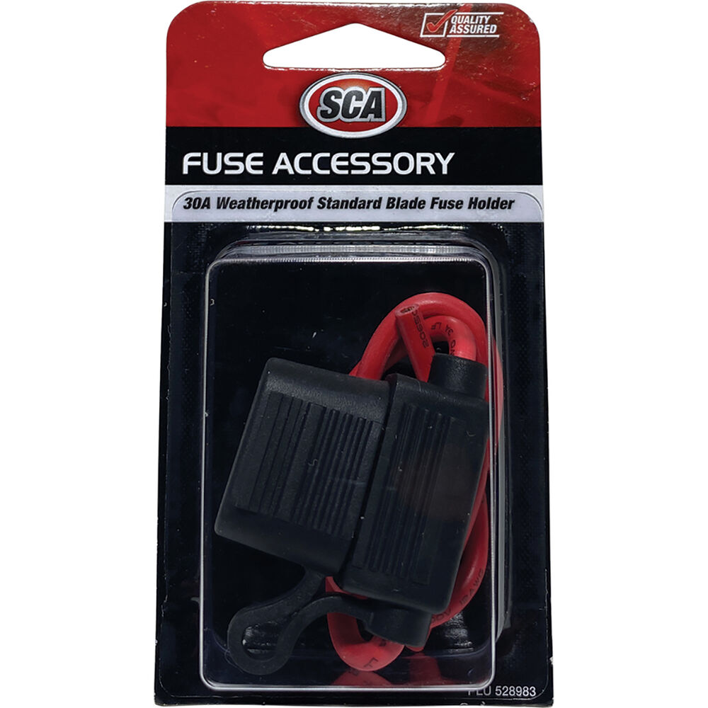 SCA Automotive Fuse Holder Standard Blade, 30 Amp Supercheap Auto
