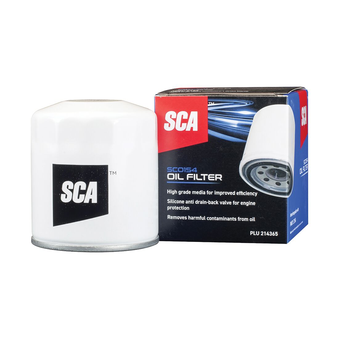 SCA Oil Filter SCO154 (Interchangeable with Z154), , scanz_hi-res