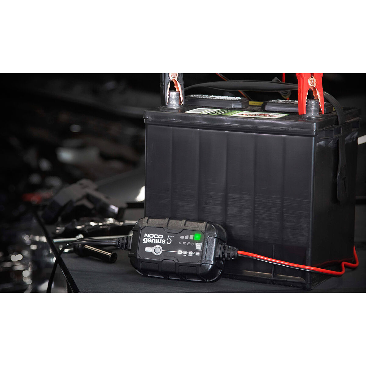 NOCO Genius 5 Battery Charger 6V/12V 5 Amp, , scanz_hi-res