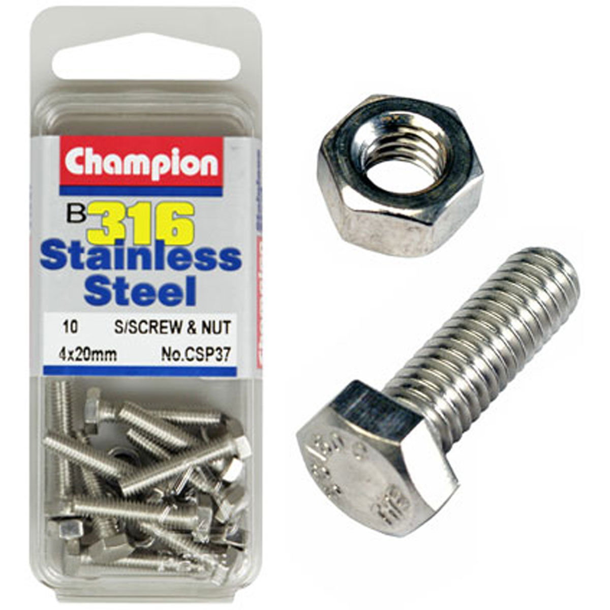 Champion Screws and Nuts Set, , scanz_hi-res