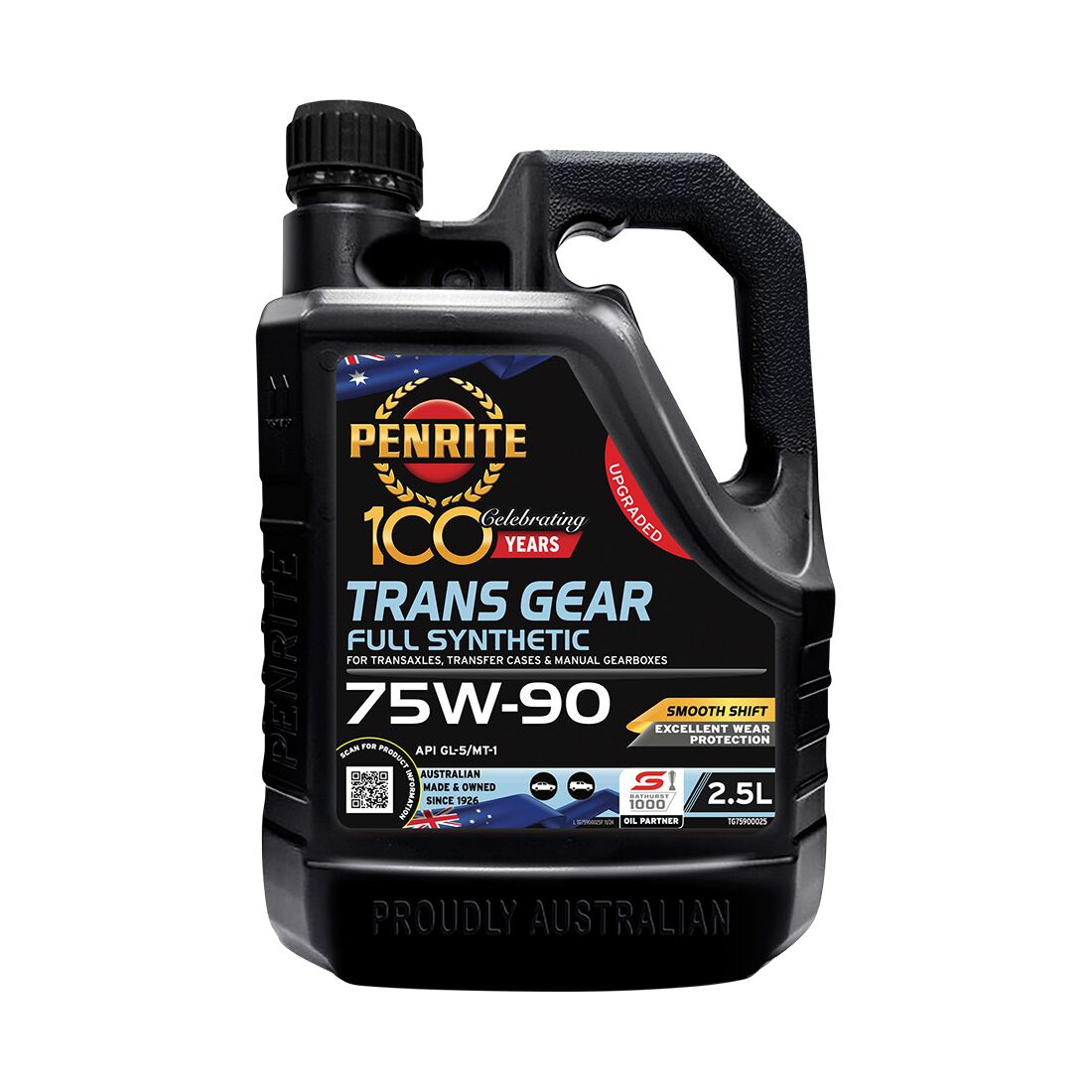 Penrite Trans Gear Oil - 75W-90 2.5 Litre, , scanz_hi-res