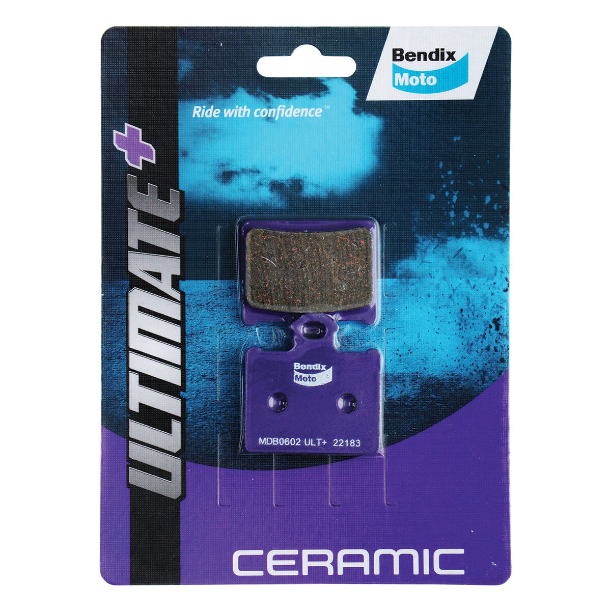 Bendix Ultimate+ Motorcycle Disc Brake Pads - MDB0602-ULT+, , scanz_hi-res