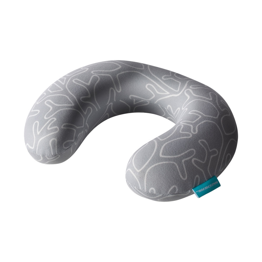 Skechers Kids Neck Pillow Light Grey, , scanz_hi-res