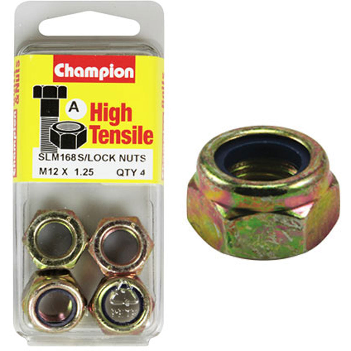 Champion Nyloc Nuts M12 X 1.25, , scanz_hi-res