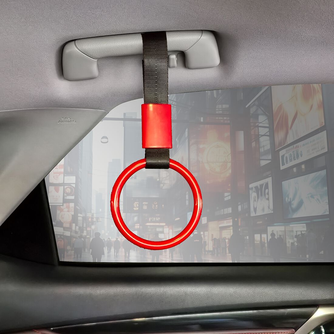 JDM Tsurikawa Circle - Red, , scanz_hi-res