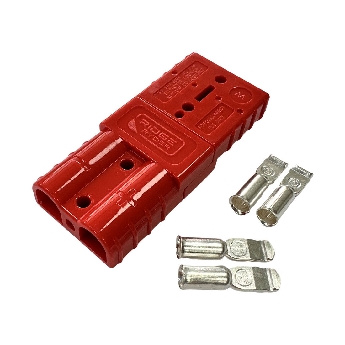 Ridge Ryder 50 Amp Connector Set -Red, 2 Pack, , scanz_hi-res
