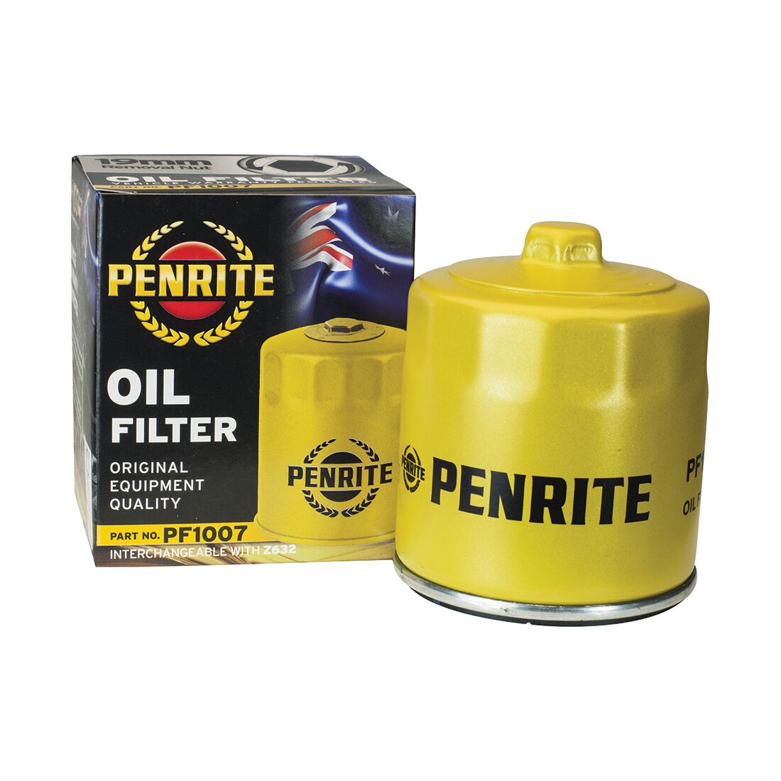 Penrite Oil Filter PF1007 (Interchangeable with Z632), , scanz_hi-res