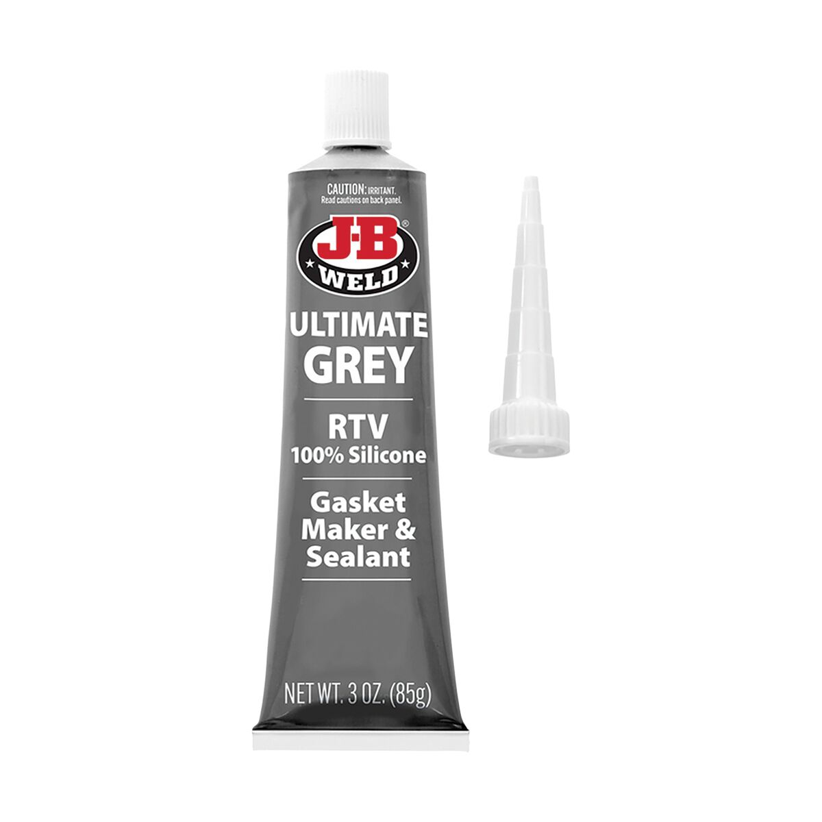 JB Weld Ultimate Grey RTV Gasket Maker and Sealant 85g - 32329, , scanz_hi-res