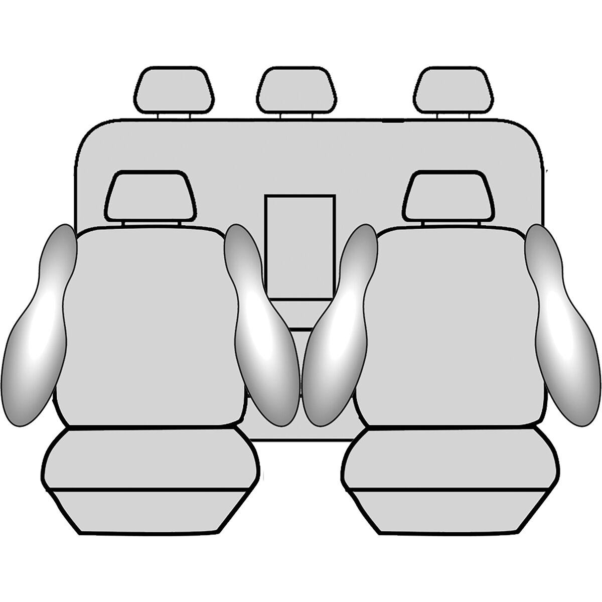 Ilana Cyclone Tailor Made Pack for BT-50/DMAX Dual Cab 2020+, , scanz_hi-res