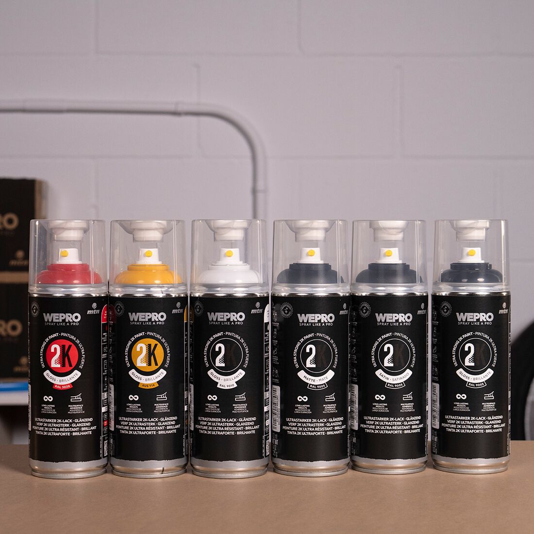 MTN WEPRO 2K Clear Coat Satin 400mL, , scanz_hi-res