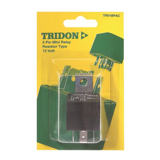 Tridon Mini Relay - 40 AMP, 5 Pin, , scanz_hi-res